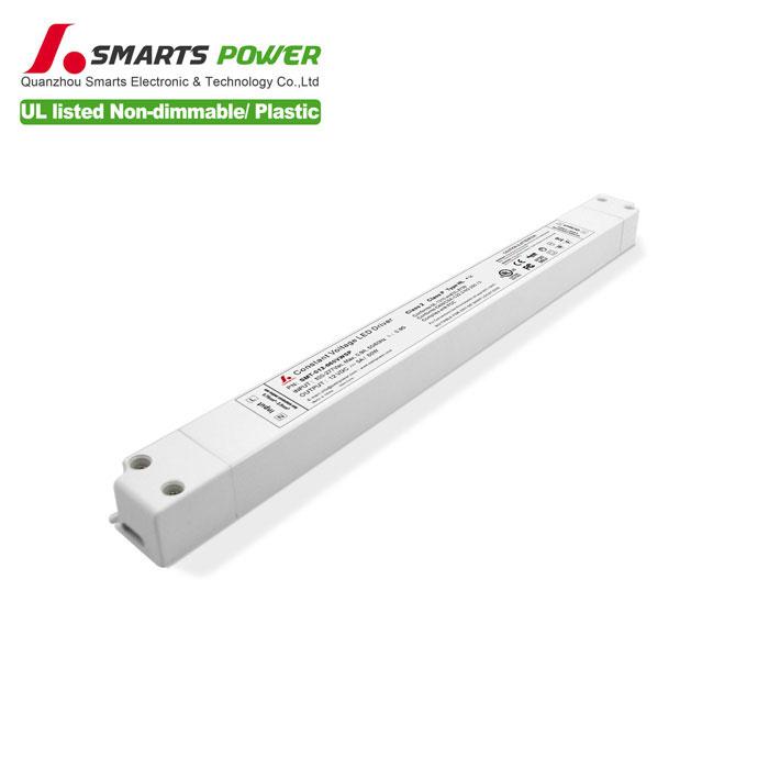12V 5 Amp Waterproof Power Supply, 60W Class 2 LED Driver