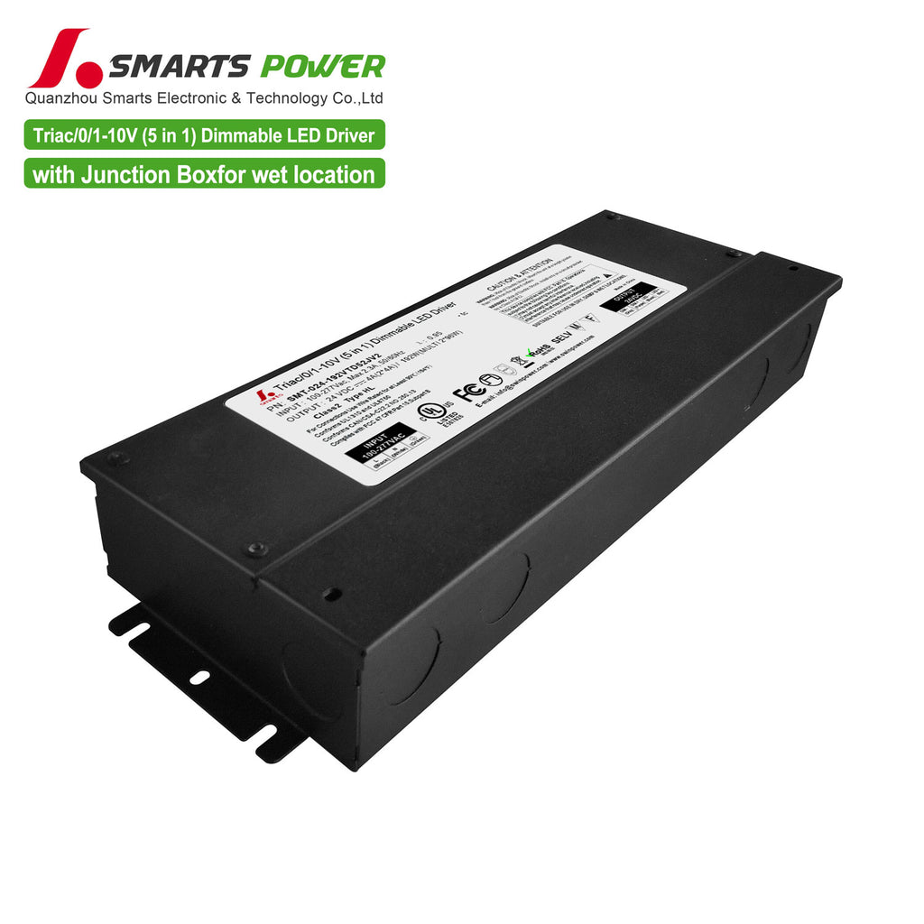 UL approval in Class 12V 180W 0-10V triac dimming led driver –  Smarts Power